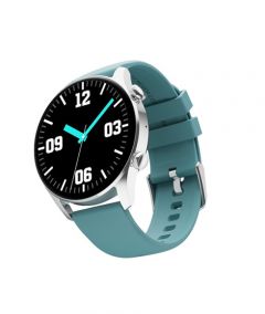 Ronin Smart Watch (R-08)-Silver and Teal - ISPK-0108