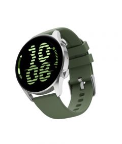 Ronin Smart Watch (R-08)-Silver and Grass Green - ISPK-0108