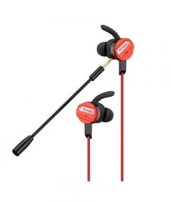 Ronin Gamerz Earphones Black/Red (R-007) - ISPK-0108