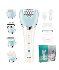 VGR Professional 5 in 1 Electric Epilator (V-703) - On Installments - IS-0159