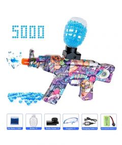 Planet X AK47 Gel Blaster Rechargeable Gun Toy Purple (PX-11755) - On Installments - IS-0134