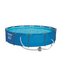 Bestway Steel Pro Max Swimming Pool With Filter (PX-10652) - On Installments - IS-0134