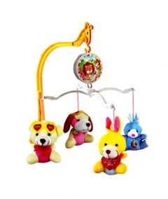 Planet X Musical Cot Mobile With Stuff Toys (PX-10154) - On Installments - IS-0134