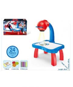Planet X Spiderman Drawing Projector Table Set (PX-10333) - On Installments - IS-0134