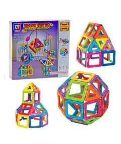 Planet X Magnetic Creativity Shapes Puzzle Building Plastic Blocks (PX-11062) - On Installments - IS-0134