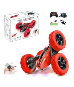Planet X Remote Control Flip Car Red (PX-11481) - On Installments - IS-0134
