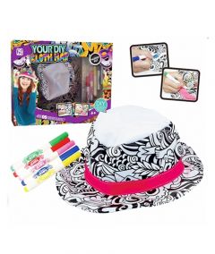 Planet X DIY Painting Cloth Hat With 3 Different Colors (PX-11486) - On Installments - IS-0134