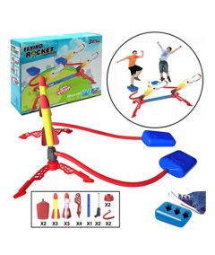 Planet X Flying EVA Foam Rocket Foot Launcher Toy (PX-11682) - On Installments - IS-0134