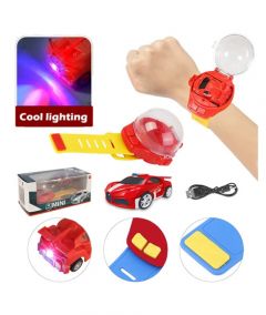 Planet X Mini Watch RC Police Car Red (PX-11675) - On Installments - IS-0134