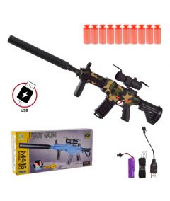 Planet X M416 Automatic Shooter Blaster Gun With Darts (PX-11941) - On Installments - IS-0134