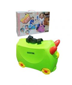 Planet X Funcase Hard Plastic Briefcase Toy Green (PX-11748) - On Installments - IS-0134