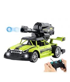 Planet X RC Rechargeable Ball Shooter Car Toy - Green (PX-11956) - On Installments - IS-0134