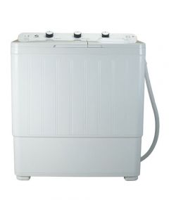 PEL Twin Tub Semi Automatic Washing Machine White (PWM-1050T) - On Installments - IS-0158