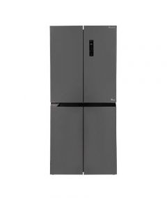 Dawlance No Frost Glass Door Inverter Freezer-on-top Refrigerator (DMD-7650 Inox Inv) - On Installments - IS-0158