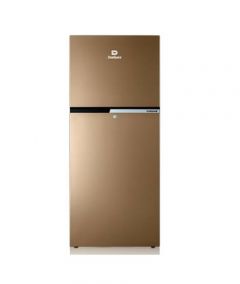 Dawlance Chrome Freezer-On-Top Refrigerator 8 Cu Ft Hairline Gold (9149-WB) - On Installments - IS-0160