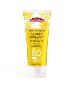 Saeed Ghani Oil Free Sunblock with C Vitamin 60ml - ISPK-0162