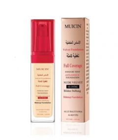 Muicin Nude Velvet Full Coverage Foundation - Fair 30ml (Muifnd0130)  - ISPK-0157
