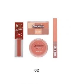 Muicin 4 In 1 Wicked Dark Chocolate Makeup Kit (02)  - ISPK-0157