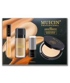 Muicin 4 in 1 Everyday Professional Makeup Kit - Sand  - ISPK-0157