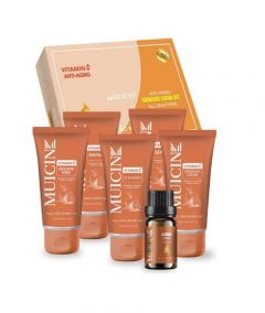 Muicin Vitamin C Go & Glow Facial Kit - 6 Steps  - ISPK-0157