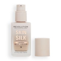 Makeup Revolution Skin Silk Serum Foundation F8 23ml - On Installments - IS-0155