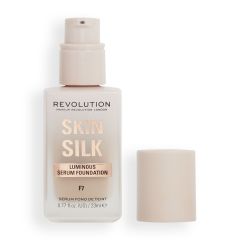 Makeup Revolution Skin Silk Serum Foundation F7 23ml - On Installments - IS-0155