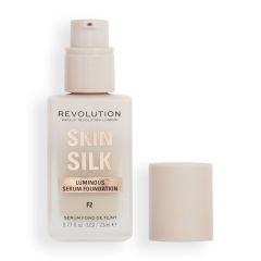 Makeup Revolution Skin Silk Serum Foundation F2 23ml - On Installments - IS-0155