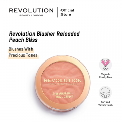 Makeup Revolution Blusher Reloaded Peach Bliss - On Installments - IS-0155