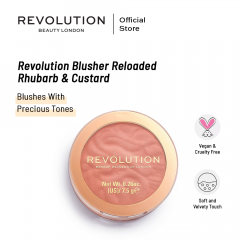 Makeup Revolution Blusher Reloaded Rhubarb & Custard - On Installments - IS-0155