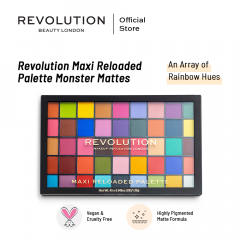 Makeup Revolution Maxi Reloaded Palette Monster Mattes - On Installments - IS-0155