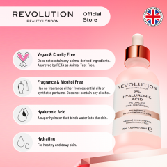Revolution Skincare 2% Hyaluronic Acid Hydrating Serum 30ml - On Installments - IS-0155