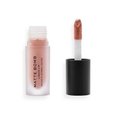 Makeup Revolution Matte Bomb Liquid Lipstick Nude Charm - On Installments - IS-0155