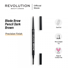 Relove By Revolution Blade Brow Pencil Dark Brown - On Installments - IS-0155