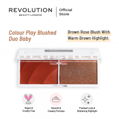 Relove By Revolution Colour Play Blushed Duo Baby - On Installments - IS-0155