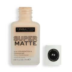 Relove By Revolution Supermatte Foundation F2 24ml - On Installments - IS-0155