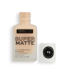 Relove By Revolution Supermatte Foundation F6 24ml - On Installments - IS-0155