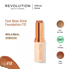 Makeup Revolution Fast Base Stick Foundation F13 - On Installments - IS-0155