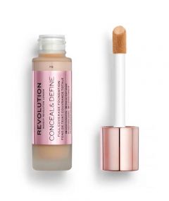 Revolution Makeup Conceal & Define Foundation F8 23 ml - On Installments - IS-0155