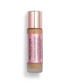 Revolution Makeup Conceal & Define Foundation F11 23ml - On Installments - IS-0155