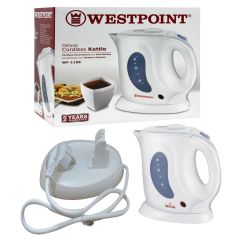 Westpoint WF-1108 Electric Cordless Kettle. ( Plastic Body ).  - 2 Years Brand Warranty M.E