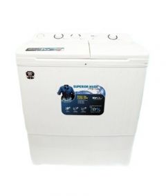 Nova Pec Semi-Automatic Twin Tub Washing Machine 10Kg White (NV-1018T) - On Installments - IS-0147 (24 Months - 2% Per Month)