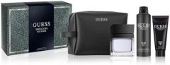 GUESS SEDUCTIVE BLUE MEN EDT 4s SET (100ML + 100ML S/G+ 226ML DEO+ POUCH)