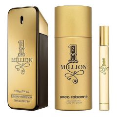 PACO 1 MILLION MEN 3s SET (EDT 100ML+ DEO 150ML+ 10ML SPRAY)