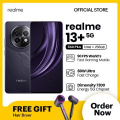 Buy realme 13+ 5G | 12GB RAM + 256GB ROM (Get Free Gift Hair Dryer)