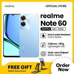 Buy realme Note 60 | 4GB RAM + 128GB ROM (Get Free Gift Mobile Phone Stand)