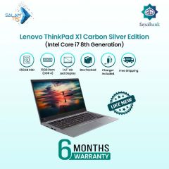 Lenovo ThinkPad X1 Core i7 8th generation, 16GB Ram & 256GB SSD | 6 Months Warranty With Easy Monthly Installments | Like New Box Packed Laptop with Power Adapter?by?SalamTec