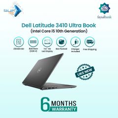 Dell Latitude 3410 Core i5 10th generation, 8GB Ram & 256GB SSD | 6 Months Warranty With Easy Monthly Installments | Like New Box Packed Laptop with Power Adapter?by?SalamTec