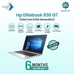HP Elitebook 830 G7 Core i5 8th generation, 8GB Ram & 256GB SSD | 6 Months Warranty With Easy Monthly Installments | Like New Box Packed Laptop with Power Adapter?by?SalamTec