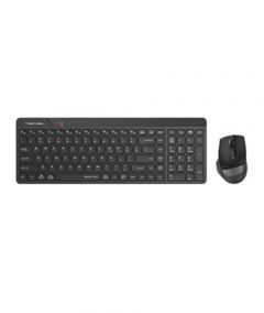 A4tech Fstyler 2.4G Wireless Quiet Key Combo Set (FG2400 Air)-Black - On Installments - IS-0172