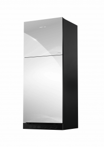 Kenwood Mirror Refrigeratror Invertech Series 13 Cubic KRF-24457I-GD 60% energy efficiency Low Voltage Startup Maroon & Mirror Color Free Shipping By Kenwood Official Store